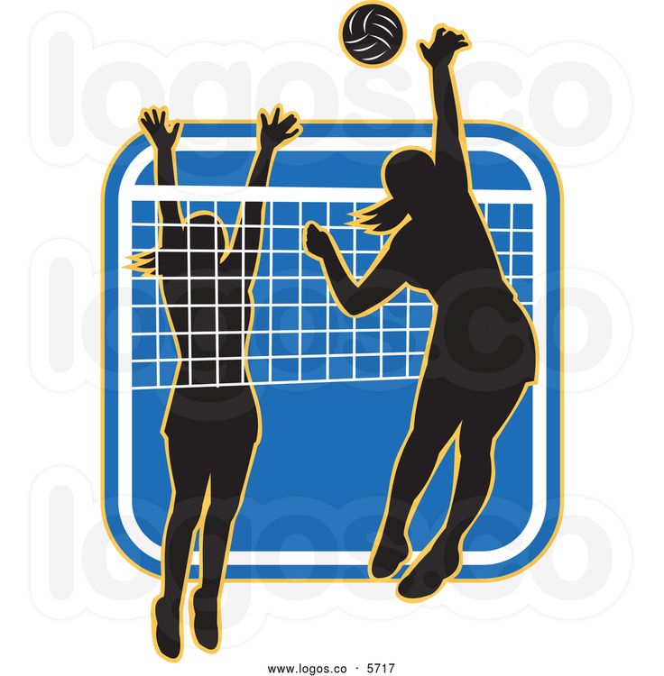 Volleyball Spike Clipart