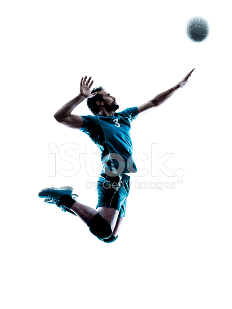 767x1024 Man Volleyball Jumping Silhouette Stock Photos