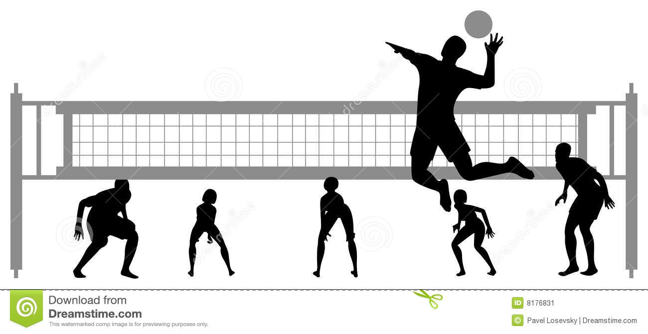 1300x671 Volleyball Block Clipart