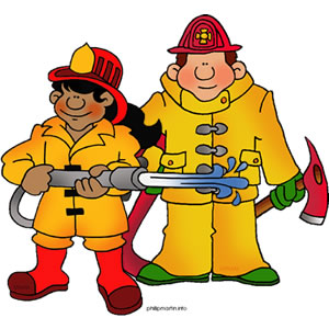 300x300 Volunteer Firefighter Clipart