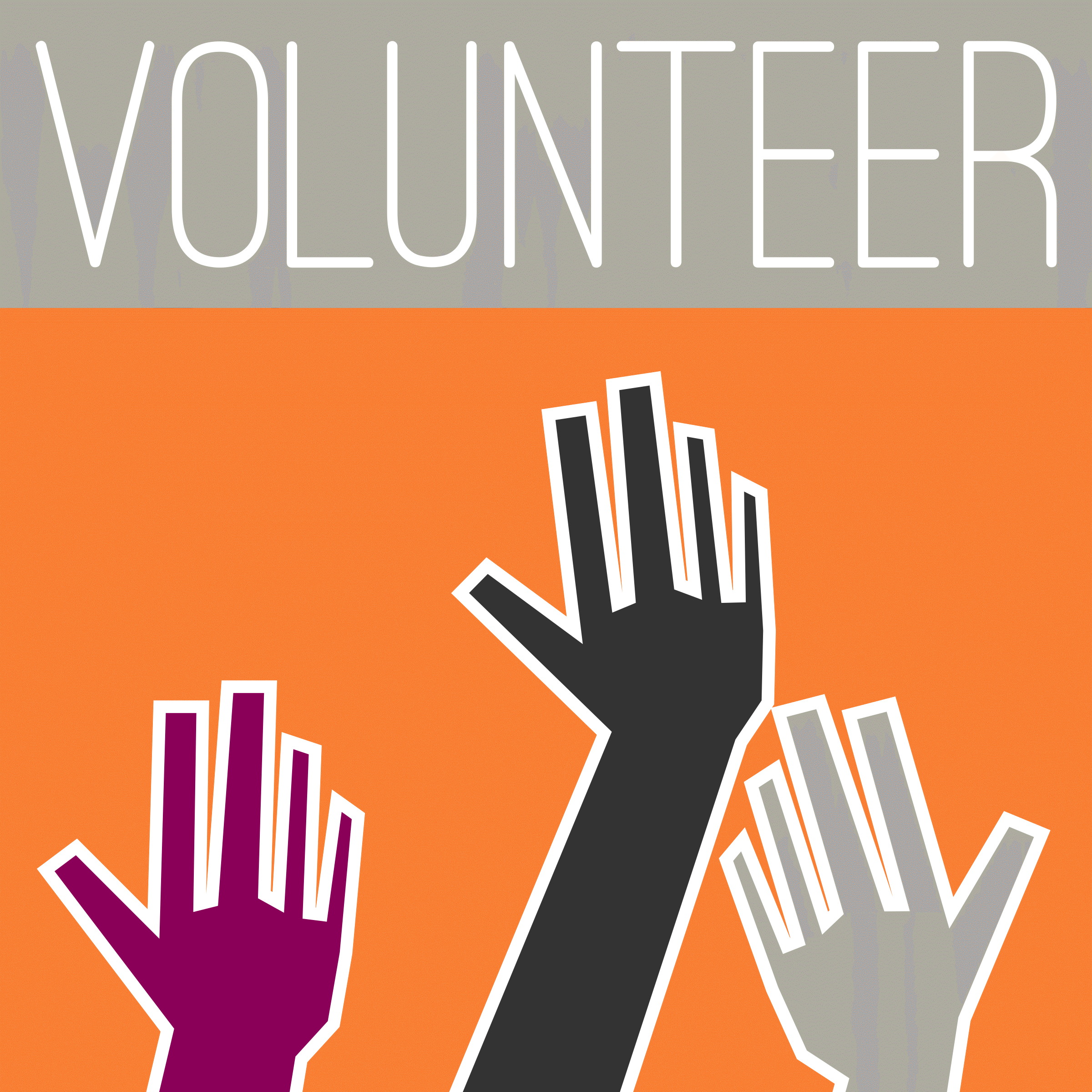 2400x2400 Volunteer Word Cliparts 272483