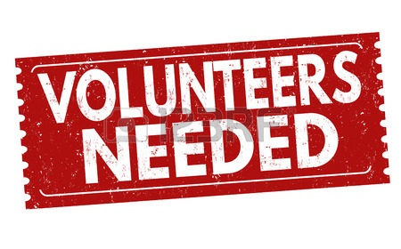 450x280 Volunteers Needed Sign Or Stamp On White Background, Vector
