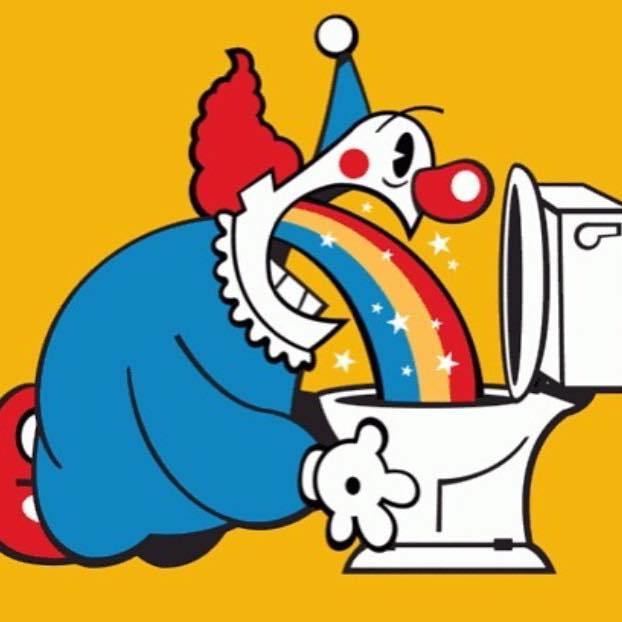 622x622 Clown Vomit Taste The Rainbow!