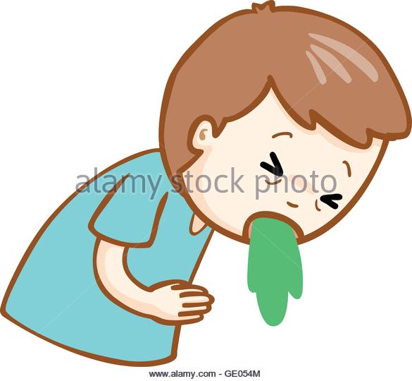 585x540 Sick Vomit Stock Vector Images