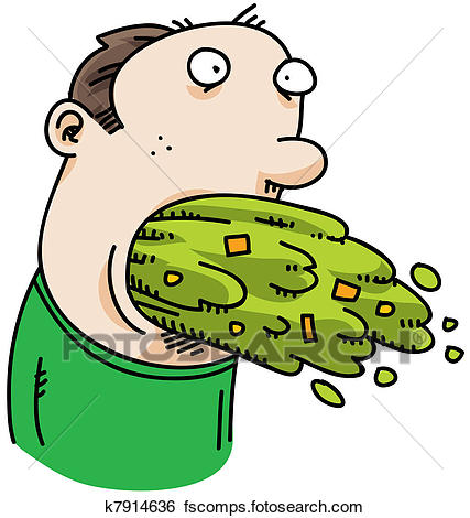 427x470 Stock Illustration Of Large Vomit K7914636
