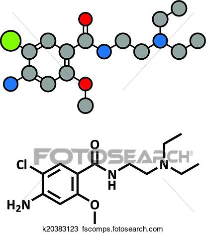 414x470 Clipart Of Metoclopramide Nausea And Vomiting Treatment Drug