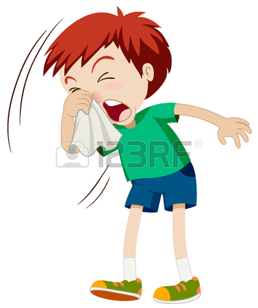 377x450 Girl Vomiting And Feeling Sick Illustration Royalty Free Cliparts