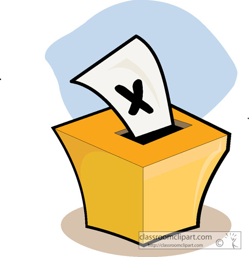 485x500 Voting Vote01 Classroom Clipart
