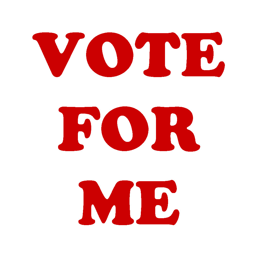 1000x1000 Vote For Me Clipart