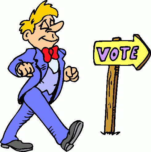 490x492 America Vote Clipart