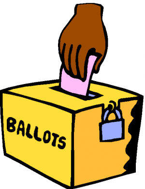 300x389 America Vote Clipart