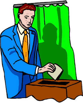 285x350 Election Candidate Clipart