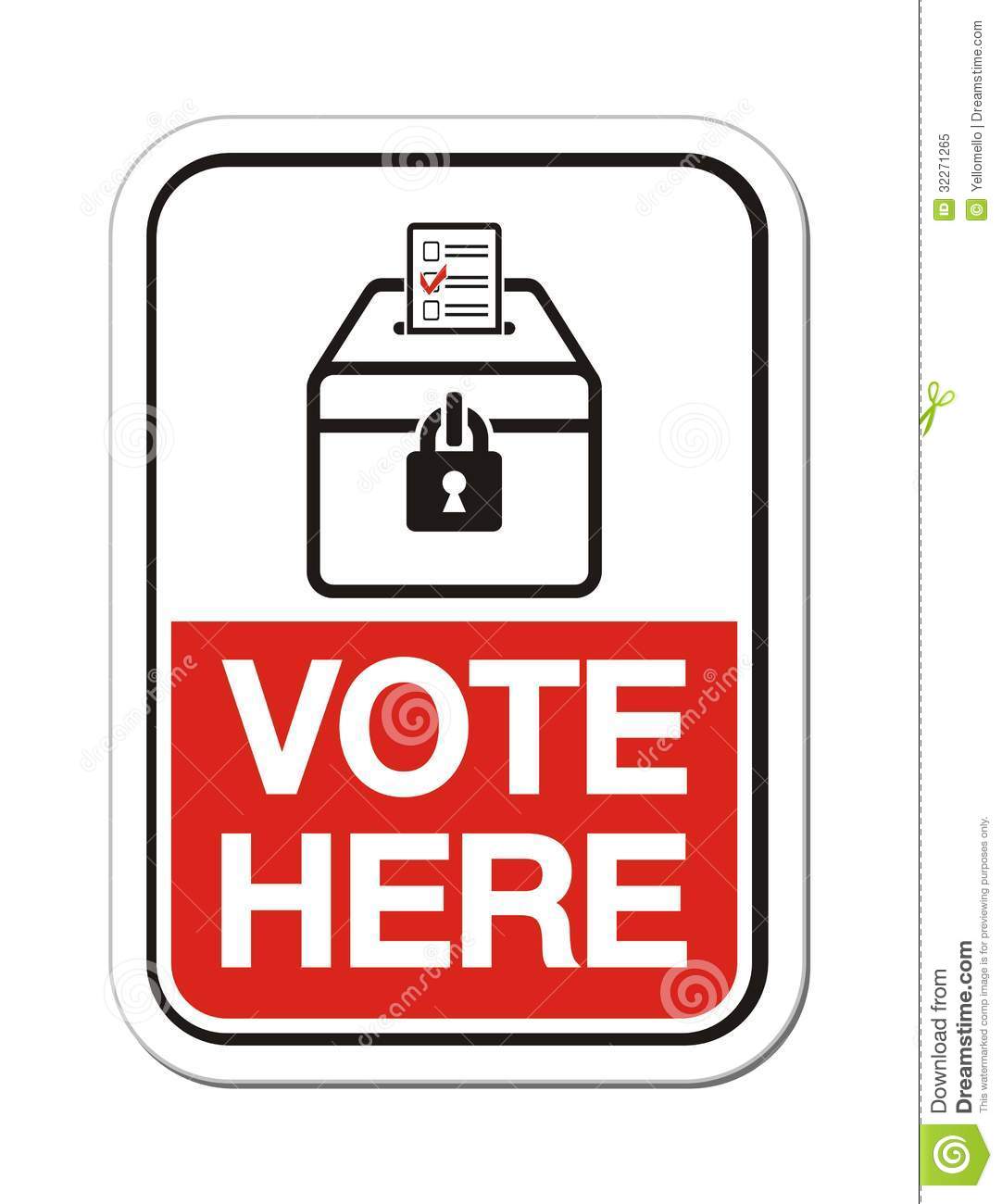 1082x1300 Vote Here Clipart 1992728