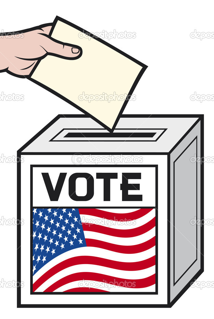 686x1023 Voting Box Clipart