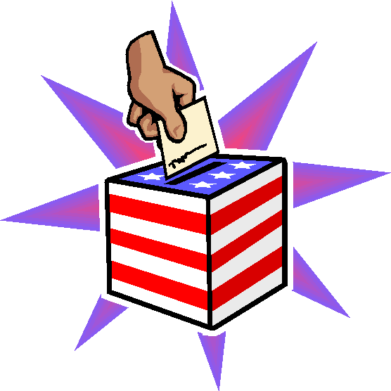 556x556 Person Voting Clipart