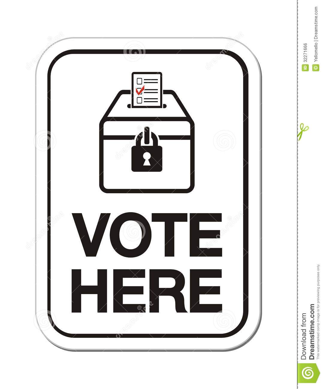 1082x1300 Clip Art Voting Signs Clip Art