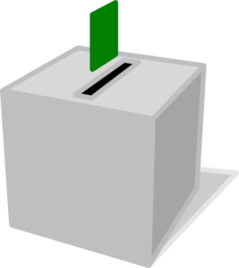 267x299 Voting Box Clip Art