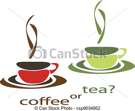 450x370 Coffee Vs Tea Clipart