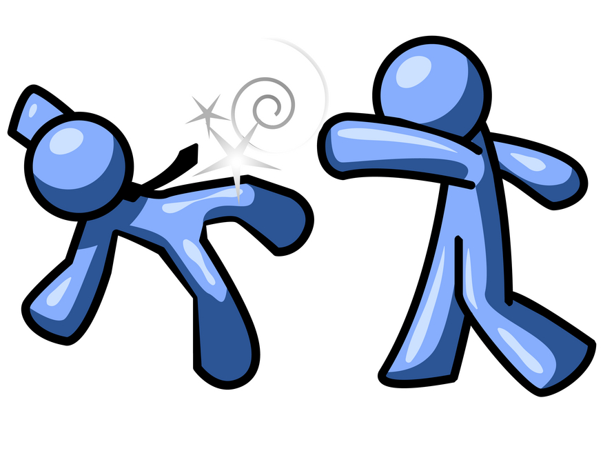 875x654 Man Vs Man Clipart