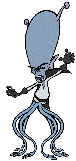 300x633 Monsters Vs. Aliens Clip Art Images