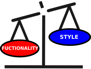 300x228 Style Vs Functionality Scale Clip Art