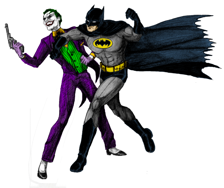 900x758 Batman Vs Joker Clipart