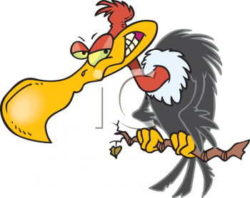 350x278 Vulture Clipart Cartoon