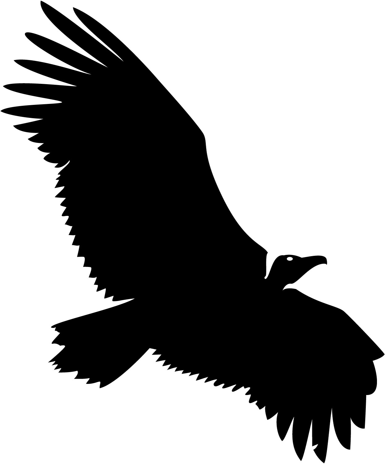 1245x1500 Black Eagle Clipart Vulture