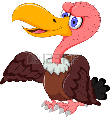 424x450 Cartoon Vulture Presenting Royalty Free Cliparts, Vectors,