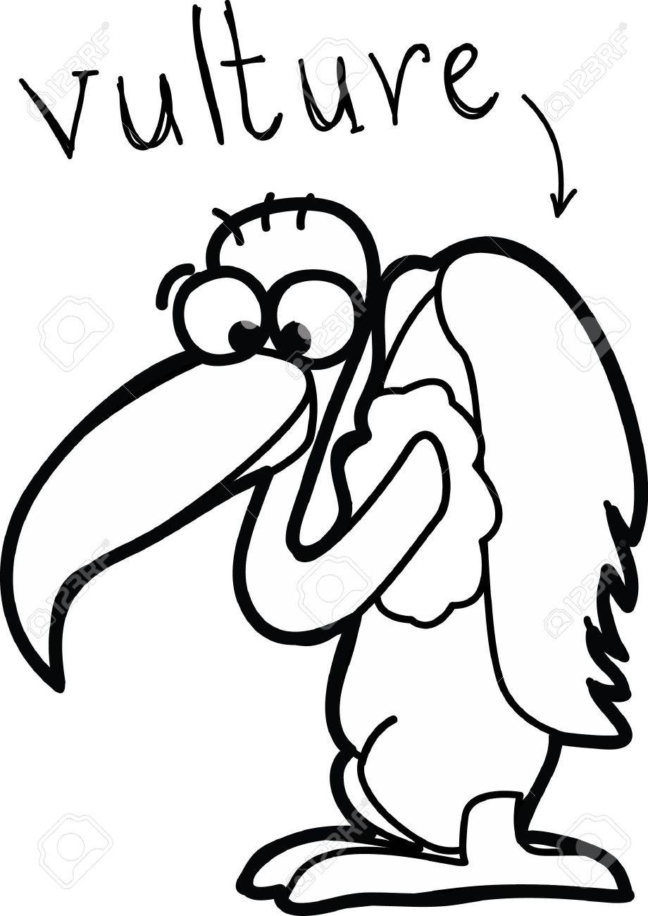 920x1300 Cute Cartoon Vulture Royalty Free Cliparts, Vectors, And Stock