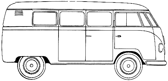 537x260 Vans Clipart Vw Bus