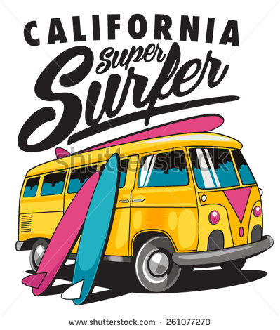 399x470 Vw Bus Surf Clip Art