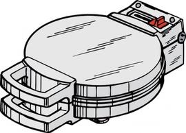 270x194 Waffle Iron Clipart