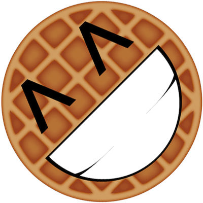 400x400 Waffle Clipart Face