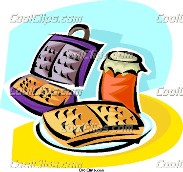 375x352 Waffle Irons Clipart
