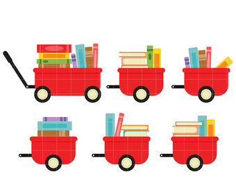 340x270 Wagon Clipart Etsy