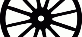 272x125 Free Wagon Wheel Clipart
