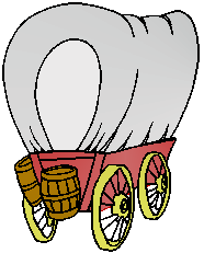 186x231 Wagon Clipart Oregon Trail
