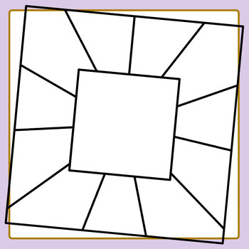 350x350 Wagon Wheel Graphic Organizer Blank Template Clip Art Commercial Use