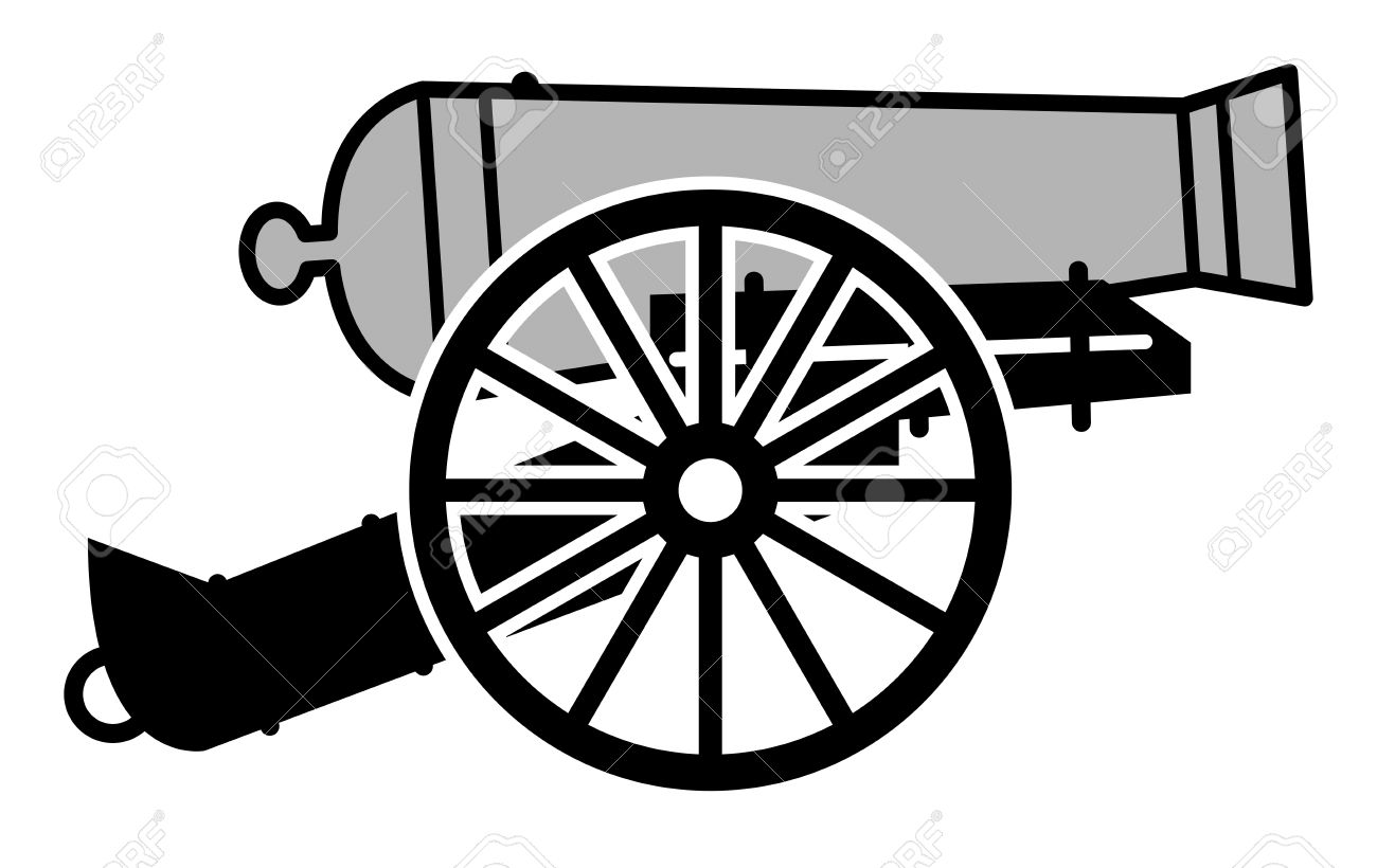 1300x820 Wheel Clipart Cannon