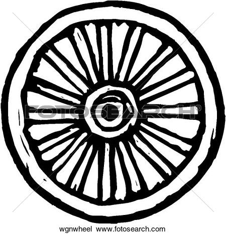 450x467 Wheel Clipart Wagon Wheel