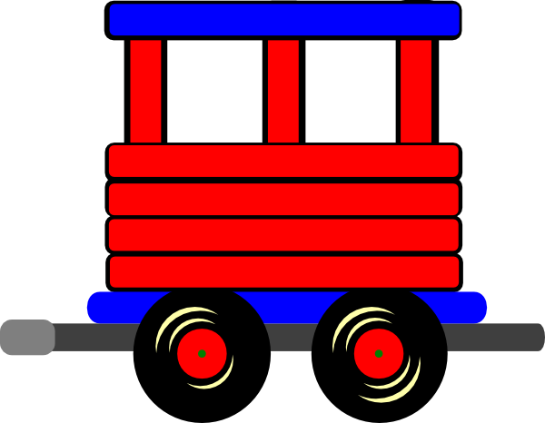 600x466 Loco Train Carriage Clip Art