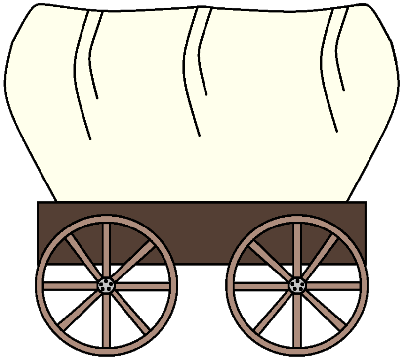 830x736 Pioneer Clipart Covered Wagon