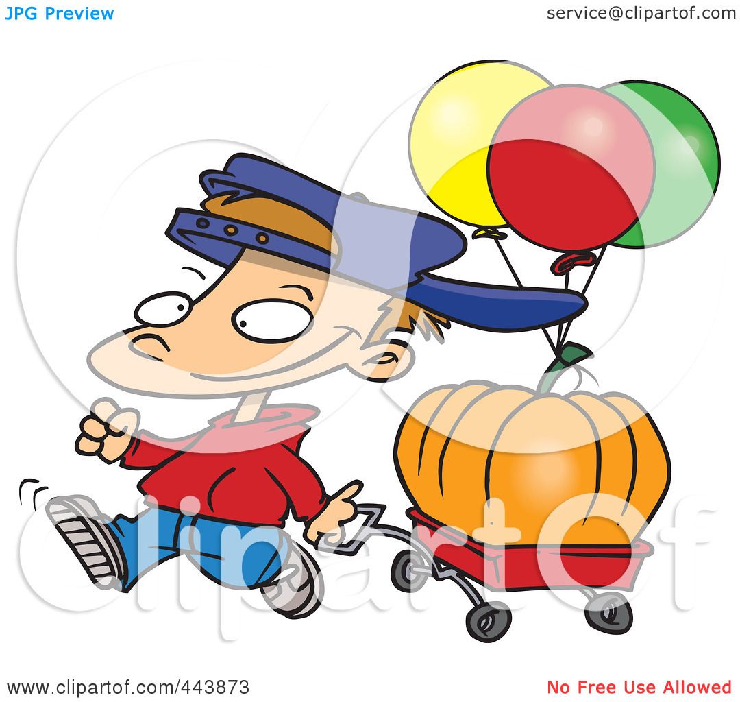 1080x1024 Royalty Free (Rf) Cliprt Illustration Of Cartoon Boy Pulling