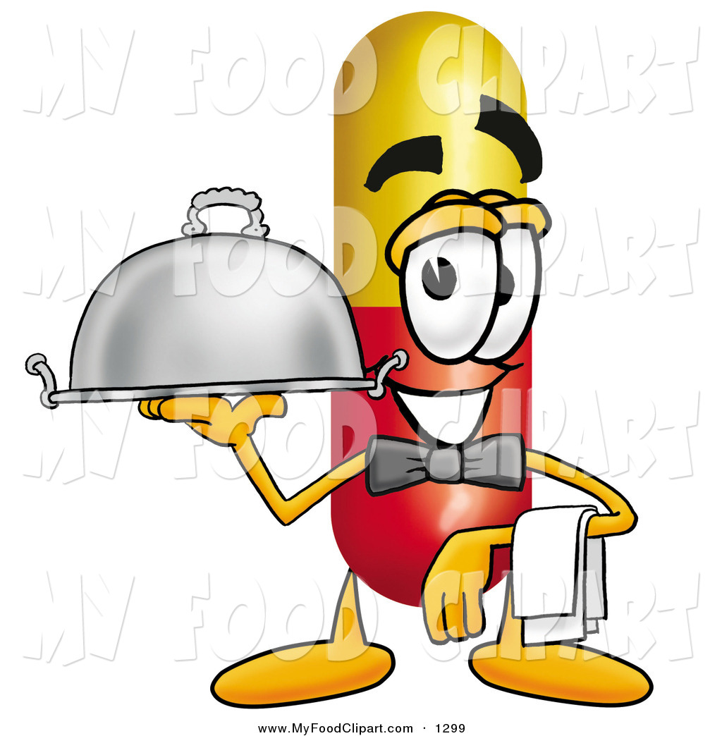 1024x1044 Food Clip Art Of A Grinning Hungry Medicine Pill Capsule Mascot