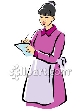 263x350 Tired Clipart Waiter