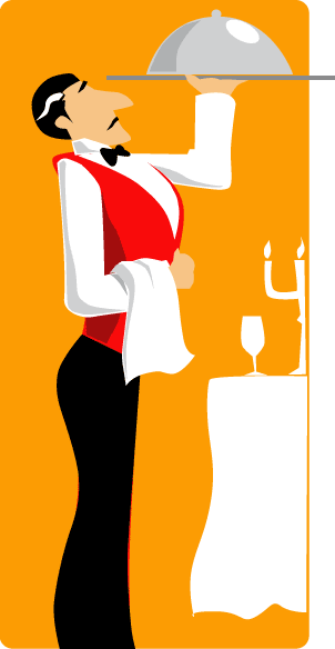 302x584 Hotel Clipart Hotel Waiter