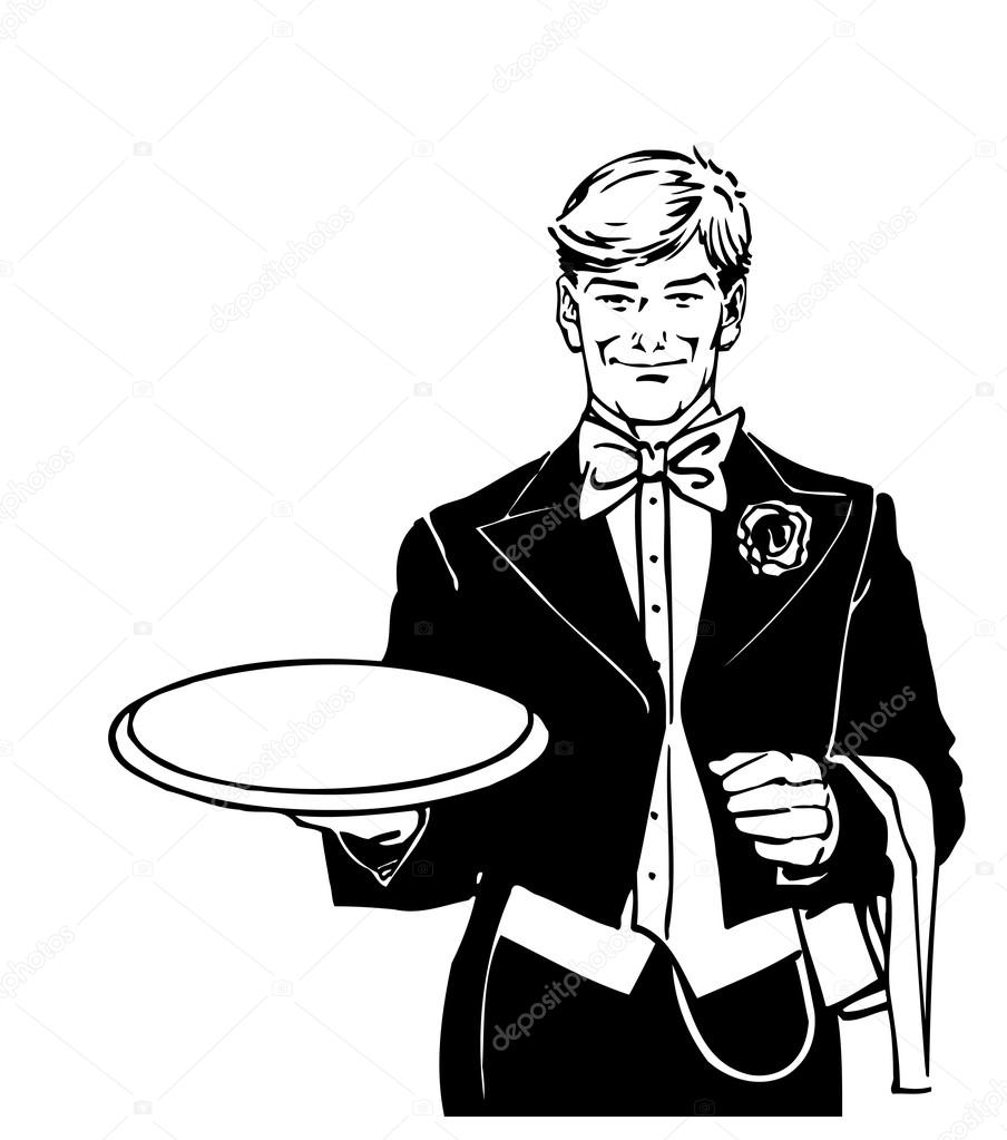 904x1023 Laufuhr Test Images Waiter Hand Clipart