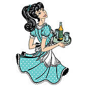 170x170 Waitress Clip Art