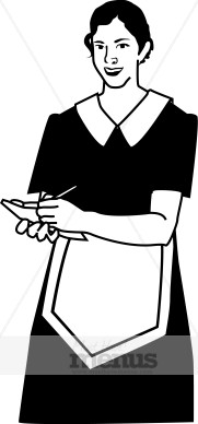 181x388 Waitress Clip Art Catering Clipart